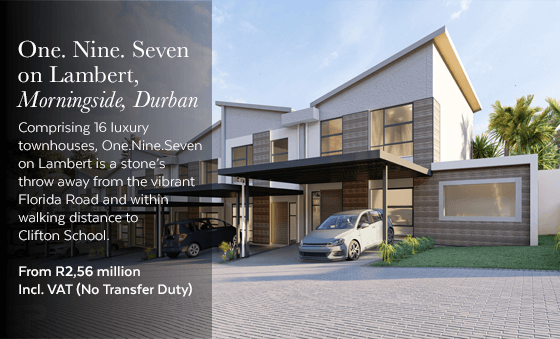 One. Nine. Seven on Lambert, Morningside, Durban